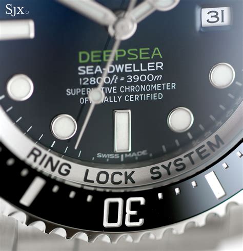 ringlock rolex|Rolex deepsea ring lock.